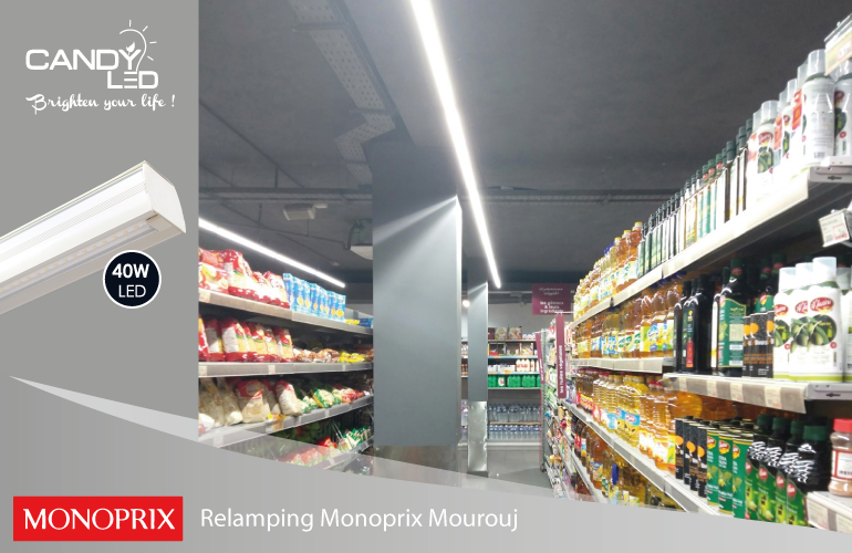 Lineaire LED Candyled References Monoprix Mourouj
