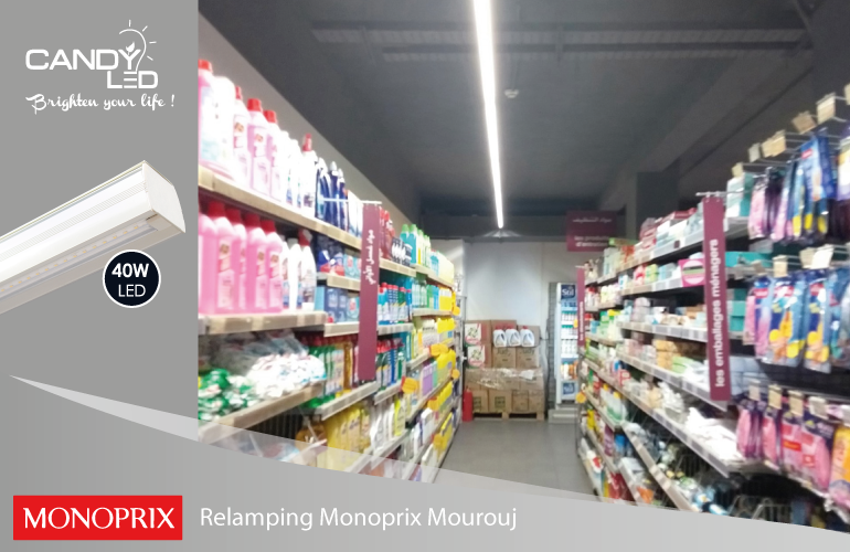 Lineaire LED Candyled References Monoprix Mourouj
