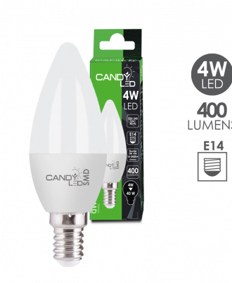 Lampe Candle LED 4W E14 SMD Candyled