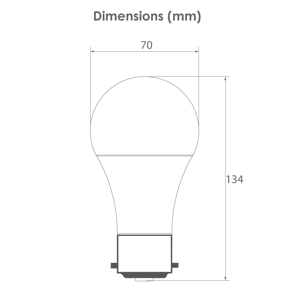 Lampe 15W 180-260V AC SMD B22