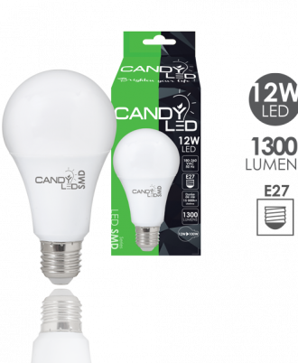 Lampe LED 12W E27 SMD Candyled