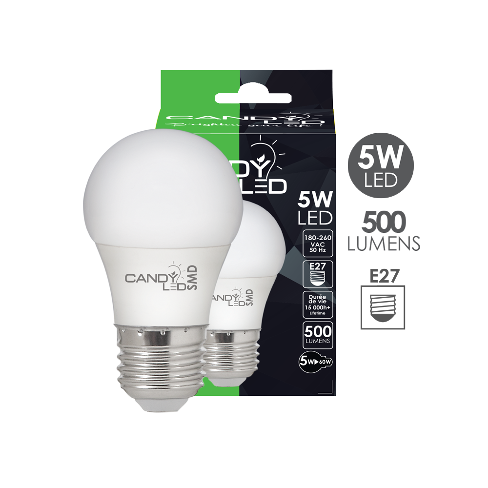 Lampe LED 15W 180-260V AC SMD E27