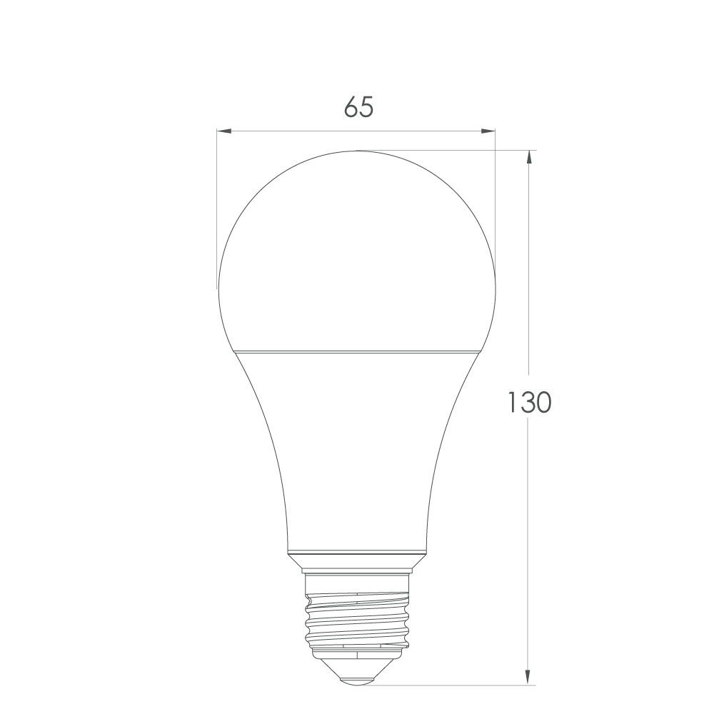Lampe 12W 180-260V AC SMD E27