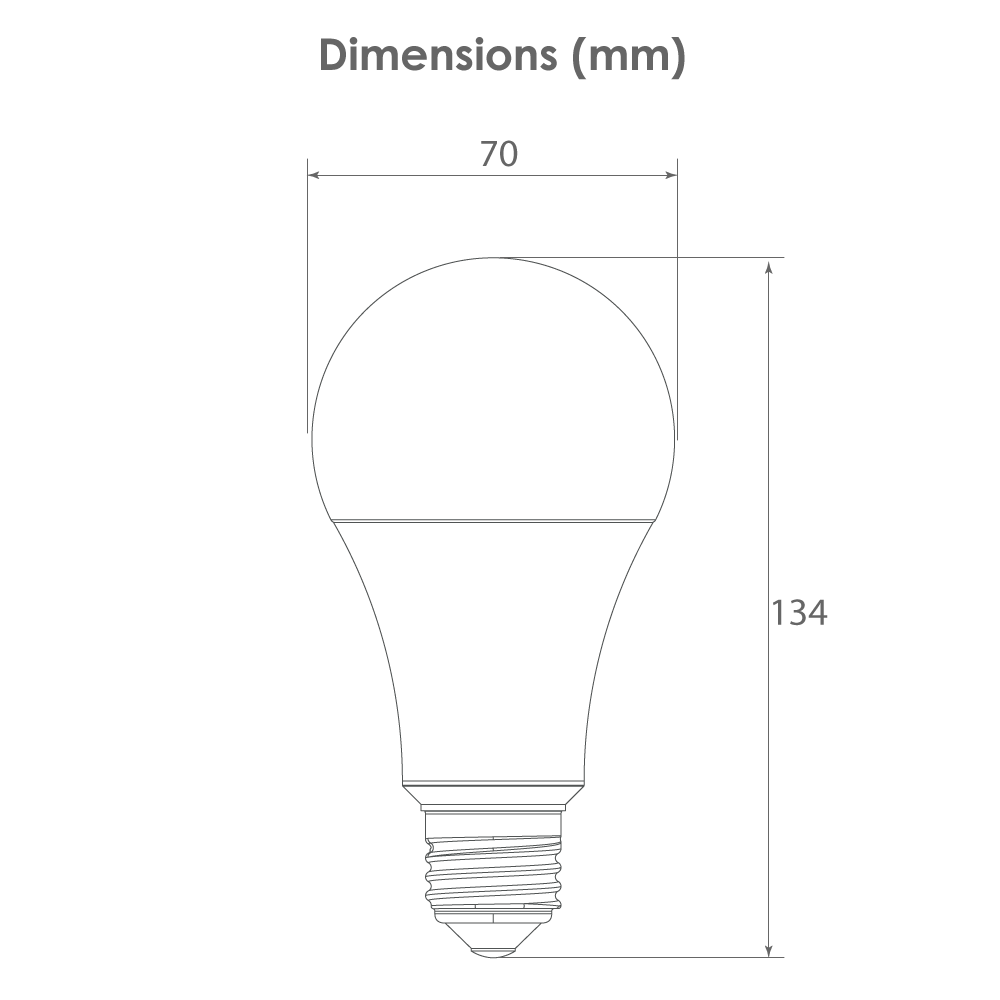 Lampe 15W 180-260V AC SMD E27