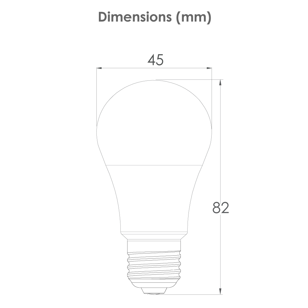 Lampe 5W 180-260V AC SMD E27