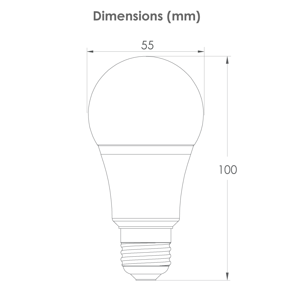 Lampe 6W 180-260V AC SMD E27
